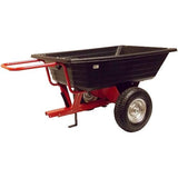 10 Cu Ft Tractor ATV / UTV Poly Dump Cart Trailer 800 #