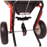 Heavy Duty Pro Walk Behind Broadcast Spreader w/ Salt Deflector 100 #