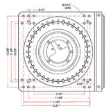 Grammer Tractor Seat Swivel Assembly