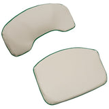 2 Piece Tractor Seat Cushion Set for Minneapolis Moline / Oliver / White