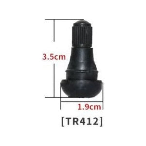 TR412 Schrader / Presta Valve Stem (Short) 10-Pk