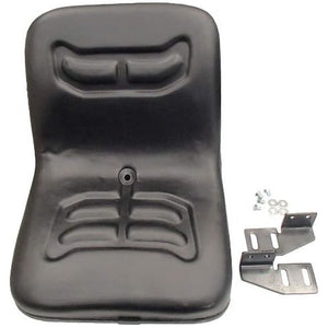 16" Narrow Compact Tractor Seat w/ Brackets