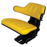 Tractor Seat with Fixed 16 degree Angle Mount for John Deere