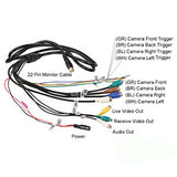 CabCAM 7" HS Quad Monitor - 2 Camera Observation System w/ Audio