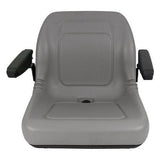 John Deere 50 Series Compact Tractor High Back Seat w/ Armrest