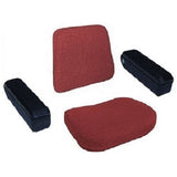 4 Piece Tractor Seat Cushion Set for Case / International / Farmall / Massey Ferguson