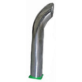 Chrome / Stainless Steel Exhaust Pipe for John Deere  24" Tall - 4" OD