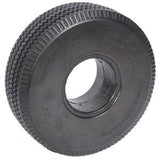 4.10 / 3.50 - 4 Saw Tooth Flat Free Solid Tire Replacement For Carlisle 5190261