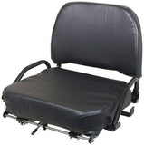 Forklift Seat w/ Hip Restraints & Slides