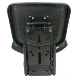 Farm Tractor Seat w/ Suspension & Trapezoidal Backrest