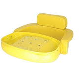 3 Piece Combine Harvester Loader Tractor Seat Cushion Assembly for John Deere