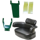 3 Piece Combine Harvester Loader Tractor Seat Cushion Assembly for John Deere