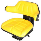 Heavy Duty Wrap Around Farm Tractor Seat W/ Suspension & Armrests